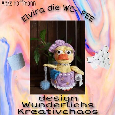 Crochet Pattern "Elvira" The Toilet Duck