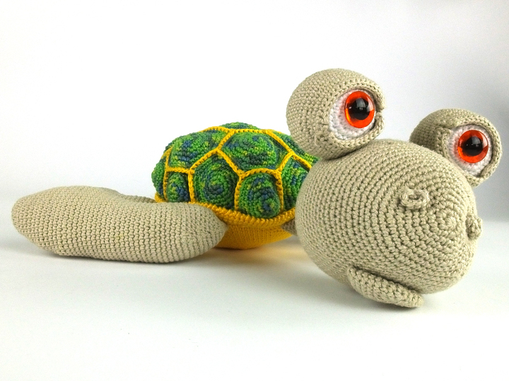Häkelanleitung Schildkröte Turtle Amigurumi Öte Anleitung häkeln
