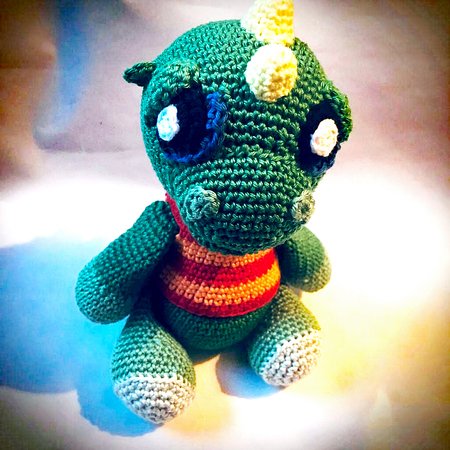 Crochet Creatures Animals Gift Toy Daxter the Cat