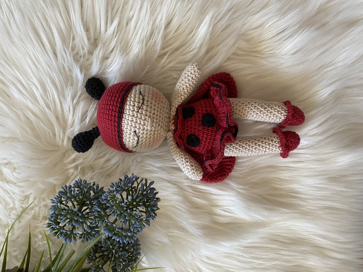 Häkelanleitung Marienkäfer / Ladybug Mara