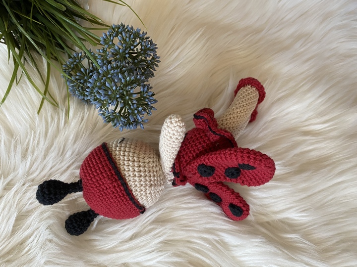 Häkelanleitung Marienkäfer / Ladybug Mara