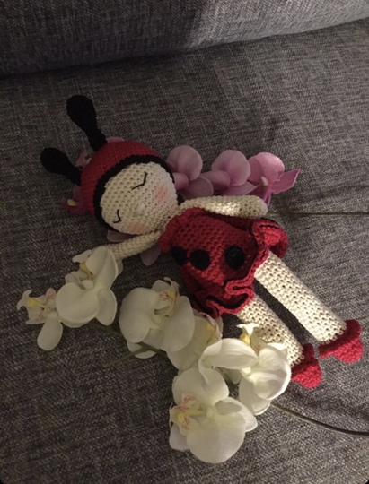 Häkelanleitung Marienkäfer / Ladybug Mara