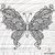 Ornament Schmetterling Plotterdatei SVG DXF