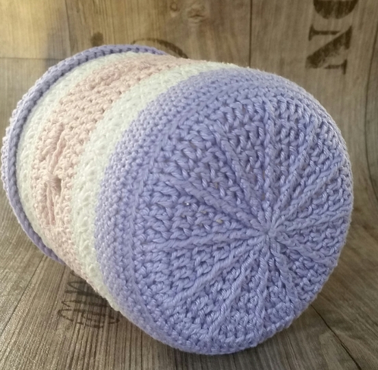 Häkelanleitung Windlicht / Jarsweater " Schmetterling"