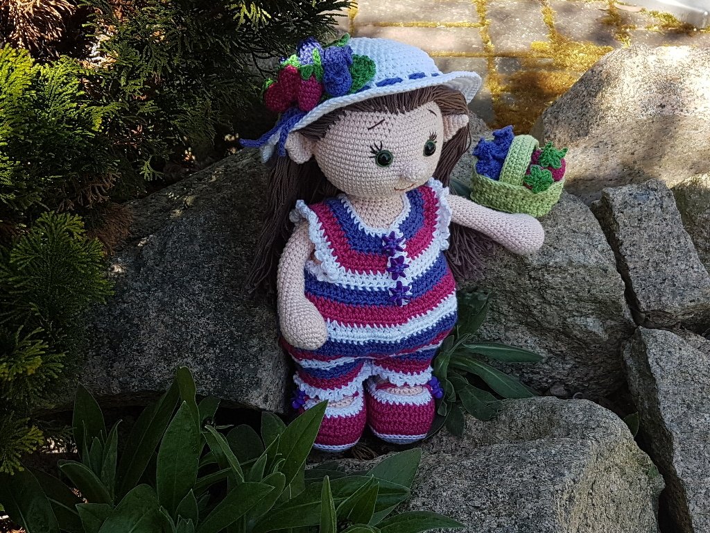 Häkelanleitung, Fay die Sommerelfe