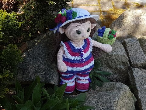 Häkelanleitung, Fay die Sommerelfe