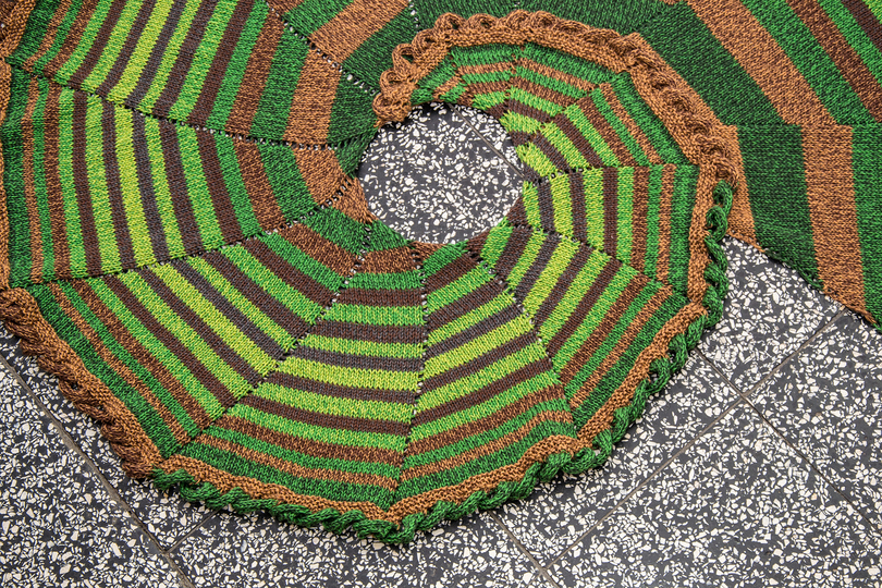 Schwungvoller Schal "Wirbelwind"