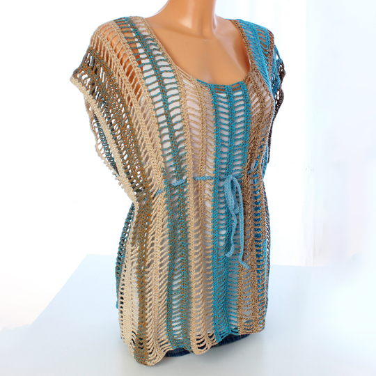 Top Tunic Shirt "Pocahontas" - Crochet Pattern