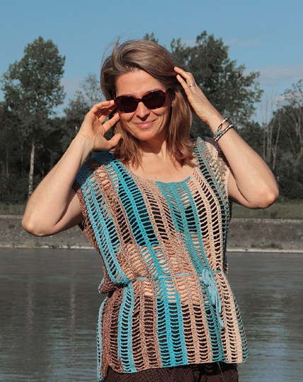 Top Tunic Shirt "Pocahontas" - Crochet Pattern