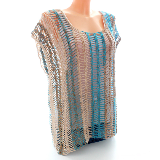 Top Tunic Shirt "Pocahontas" - Crochet Pattern