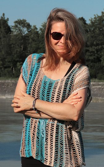 Top Tunika Shirt "Pocahontas" - Häkelanleitung