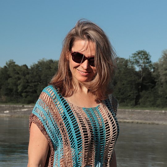 Top Tunika Shirt "Pocahontas" - Häkelanleitung