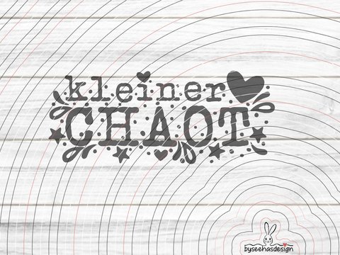 kleiner Chaot Plotterdatei SVG DXF