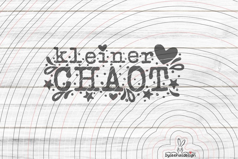 kleiner Chaot Plotterdatei SVG DXF