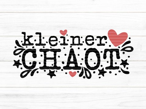 kleiner Chaot Plotterdatei SVG DXF FCM