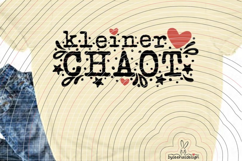 kleiner Chaot Plotterdatei SVG DXF