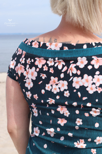 Schnittmuster Shirt mit Wickelausschnitt bzw. V-Ausschnitt Damen Gr. 34-46