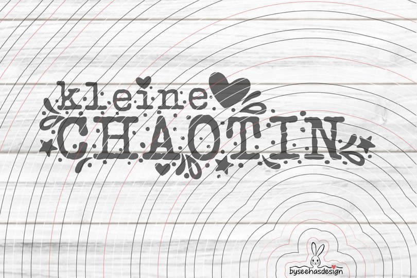 kleine Chaotin Plotterdatei SVG DXF