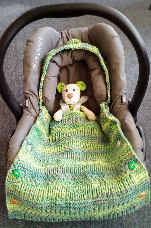 Schlafsack f&uuml;r Babybettchen und Babyschale - Bild 8