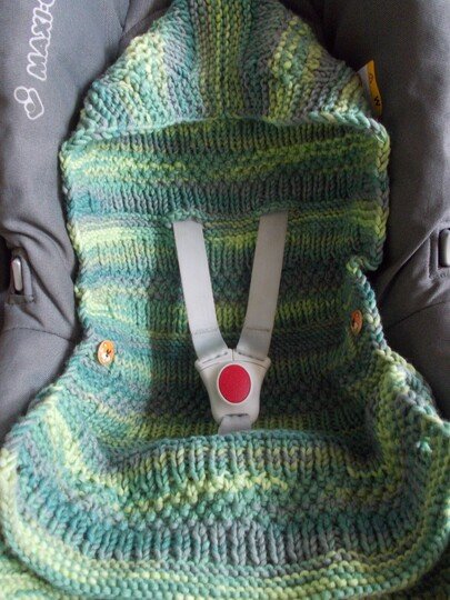 Schlafsack f&uuml;r Babybettchen und Babyschale