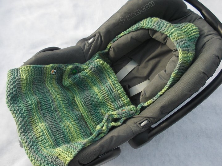 Schlafsack f&uuml;r Babybettchen und Babyschale