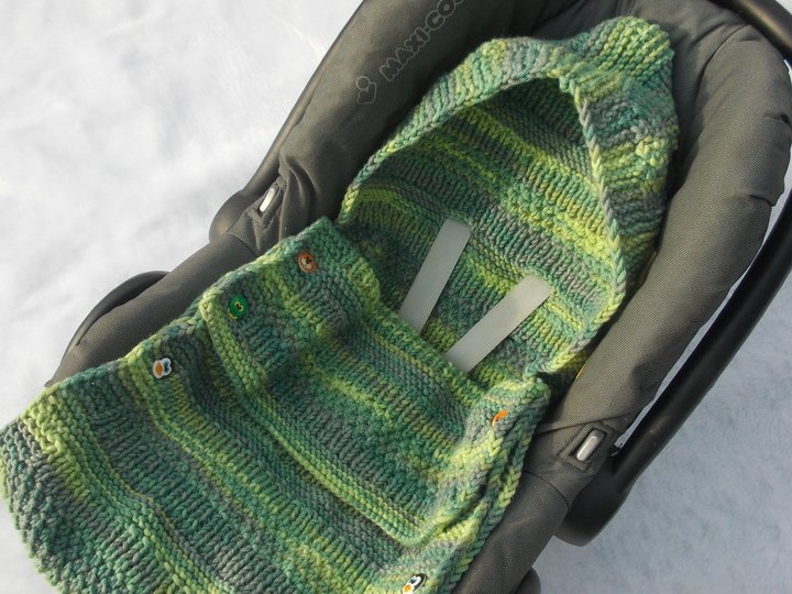 Schlafsack f&uuml;r Babybettchen und Babyschale