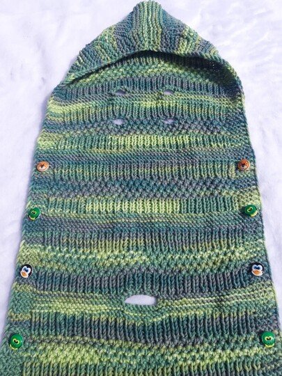 Schlafsack f&uuml;r Babybettchen und Babyschale