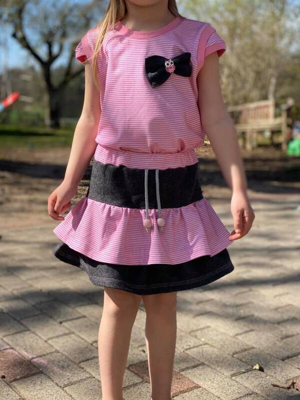 Stufenrock CHIARA Gr. 98 - 164 - Bild 2