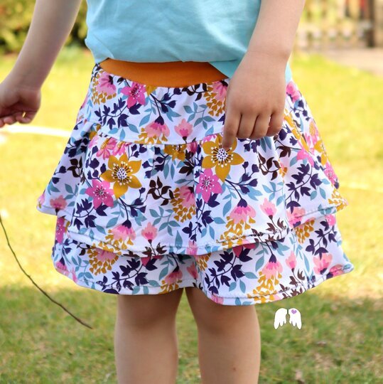 Stufenrock CHIARA Gr. 98 - 164