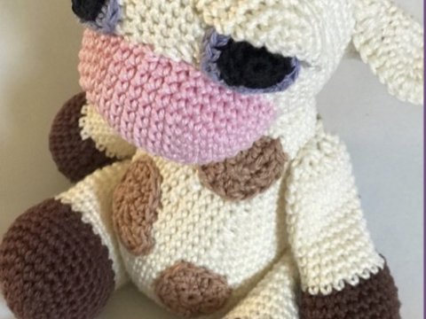 Kälbchen Luisa Häkelanleitung