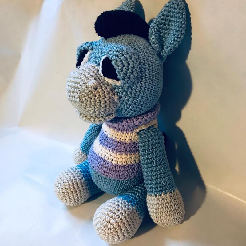 Louis the little Donkey crochet pattern - Image 6