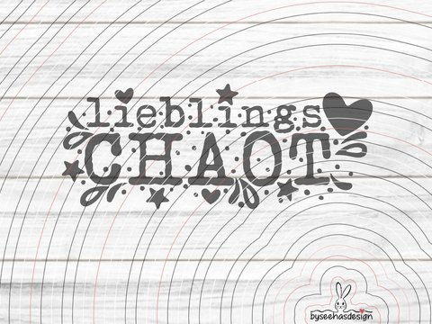 lieblings Chaot Plotterdatei SVG DXF