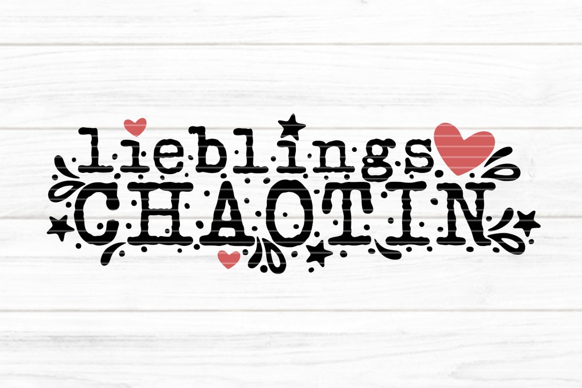 lieblings Chaotin Plotterdatei SVG DXF FCM