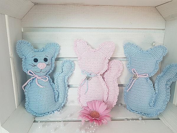 Häkelanleitung Katze