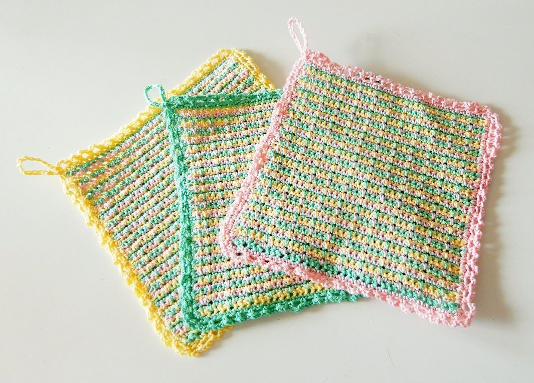 New potholders crochet pattern