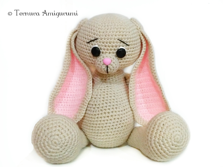 Häkelanleitung Langohriges Kaninchen PDF Ternura Amigurumi DEUTSCH - DUTCH - ENGLISH