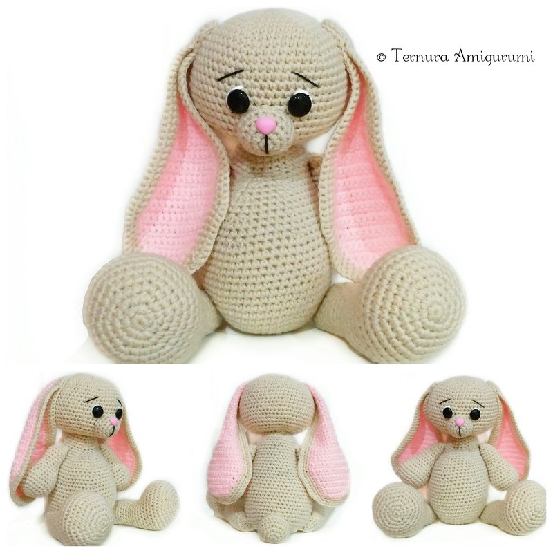 Häkelanleitung Langohriges Kaninchen PDF Ternura Amigurumi DEUTSCH - DUTCH - ENGLISH - Bild 3
