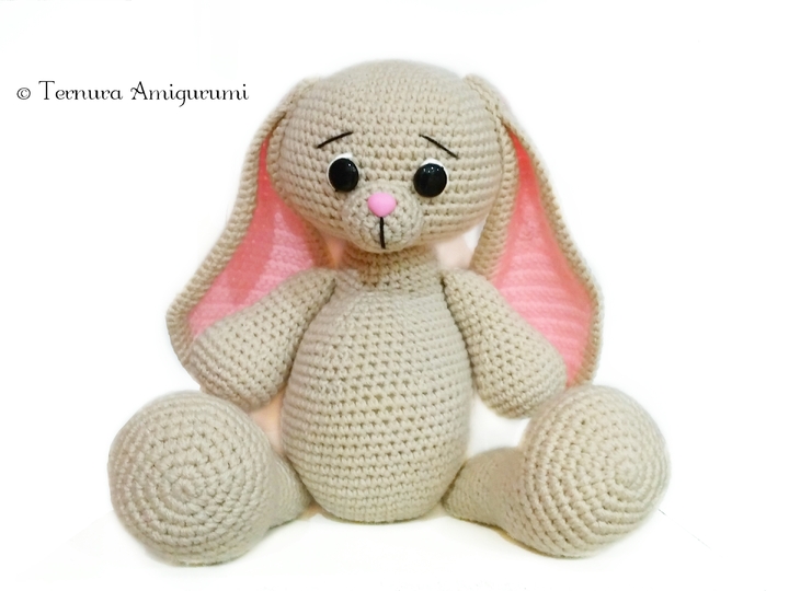 Häkelanleitung Langohriges Kaninchen PDF Ternura Amigurumi DEUTSCH - DUTCH - ENGLISH