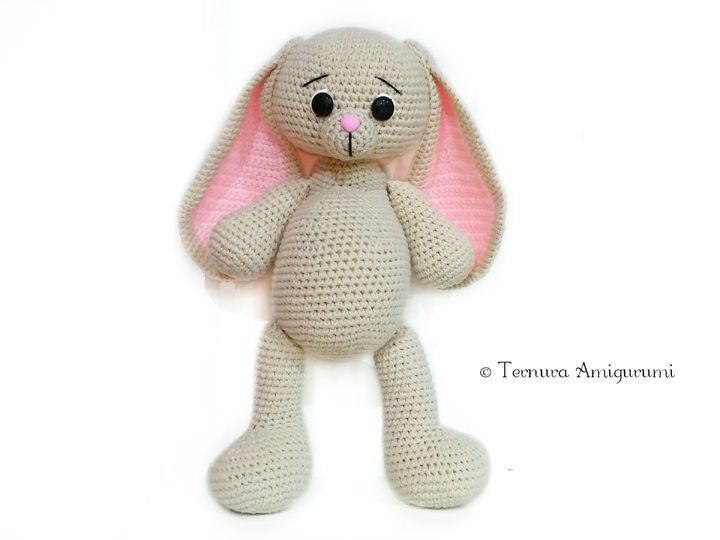 Häkelanleitung Langohriges Kaninchen PDF Ternura Amigurumi DEUTSCH - DUTCH - ENGLISH