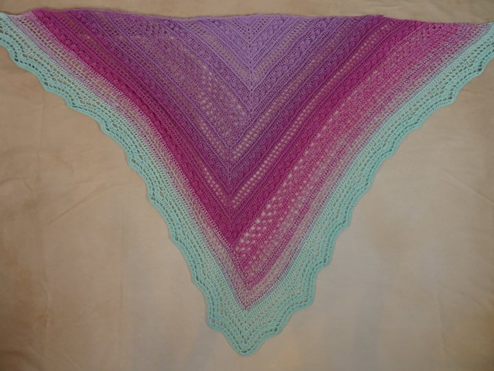 Häkelanleitung Tuch "Schnicky"