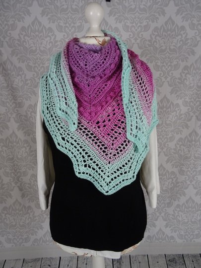 Häkelanleitung Tuch "Schnicky"