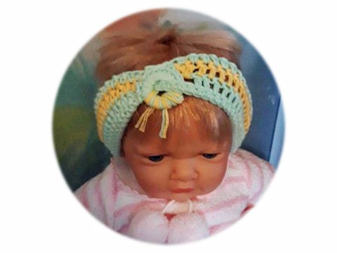 Haarband Turban-Optik