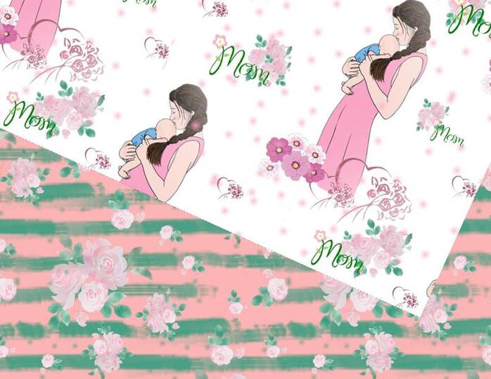 Seamless paper Mother's day,digital paper