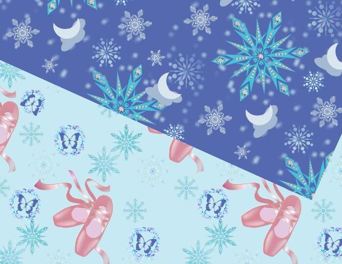 Seamless paper Ballerina,digital paper