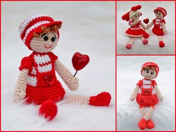 ICH HAB DICH LIEB Herzbube zu Muttertag Hochzeit Valentinstag Liebe