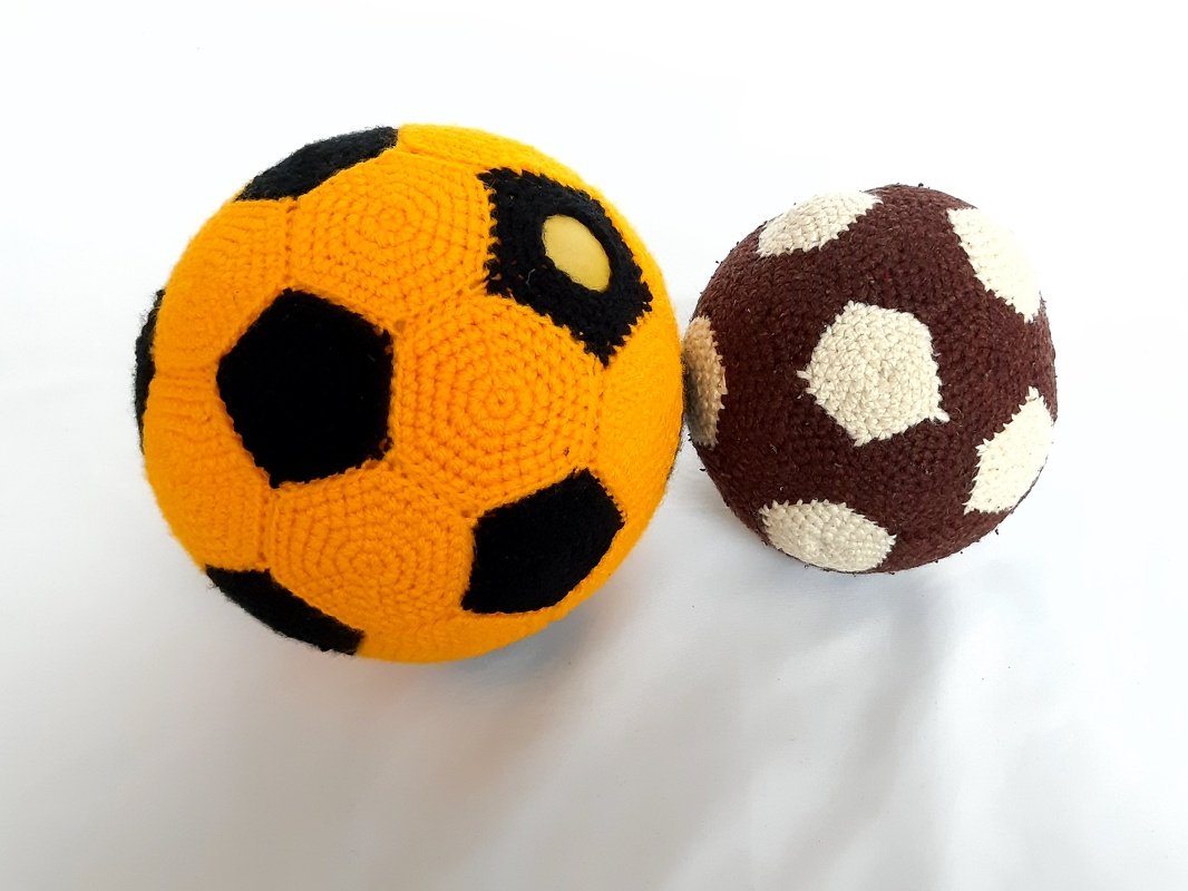 Fußball lite - Häkelanleitung - Bild 2