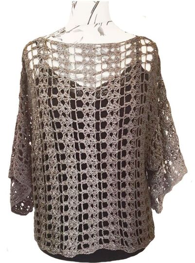 Häkelanleitung Shirt Mirror alle Größen