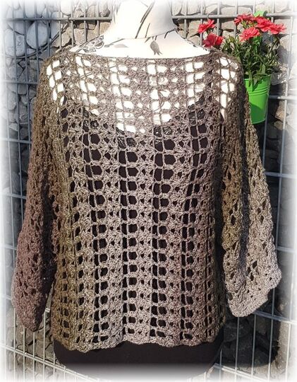 Häkelanleitung Shirt Mirror alle Größen