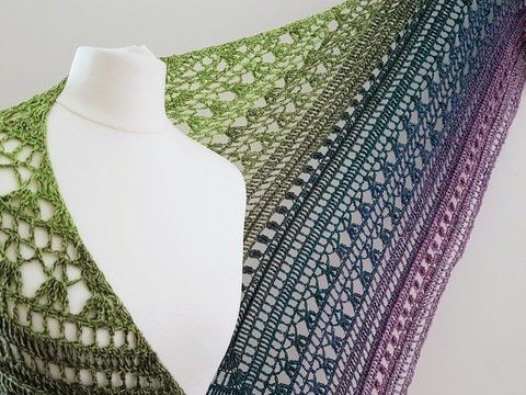 Häkelanleitung Dreieckstuch Kleiner Engel