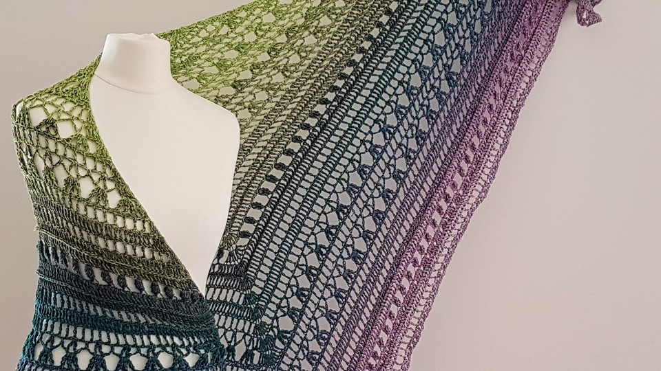 Häkelanleitung Dreieckstuch Kleiner Engel